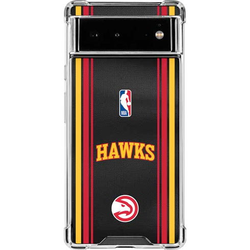 NBA Atlanta Hawks Jersey Google Pixel 6 Clear Case